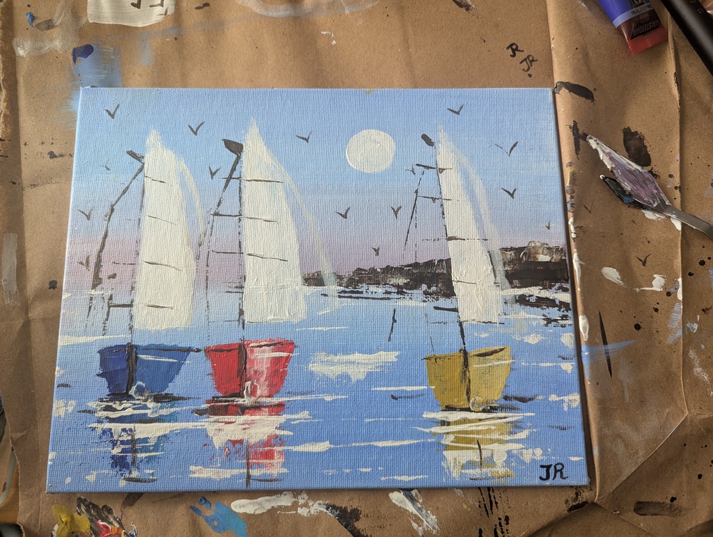 sailboats